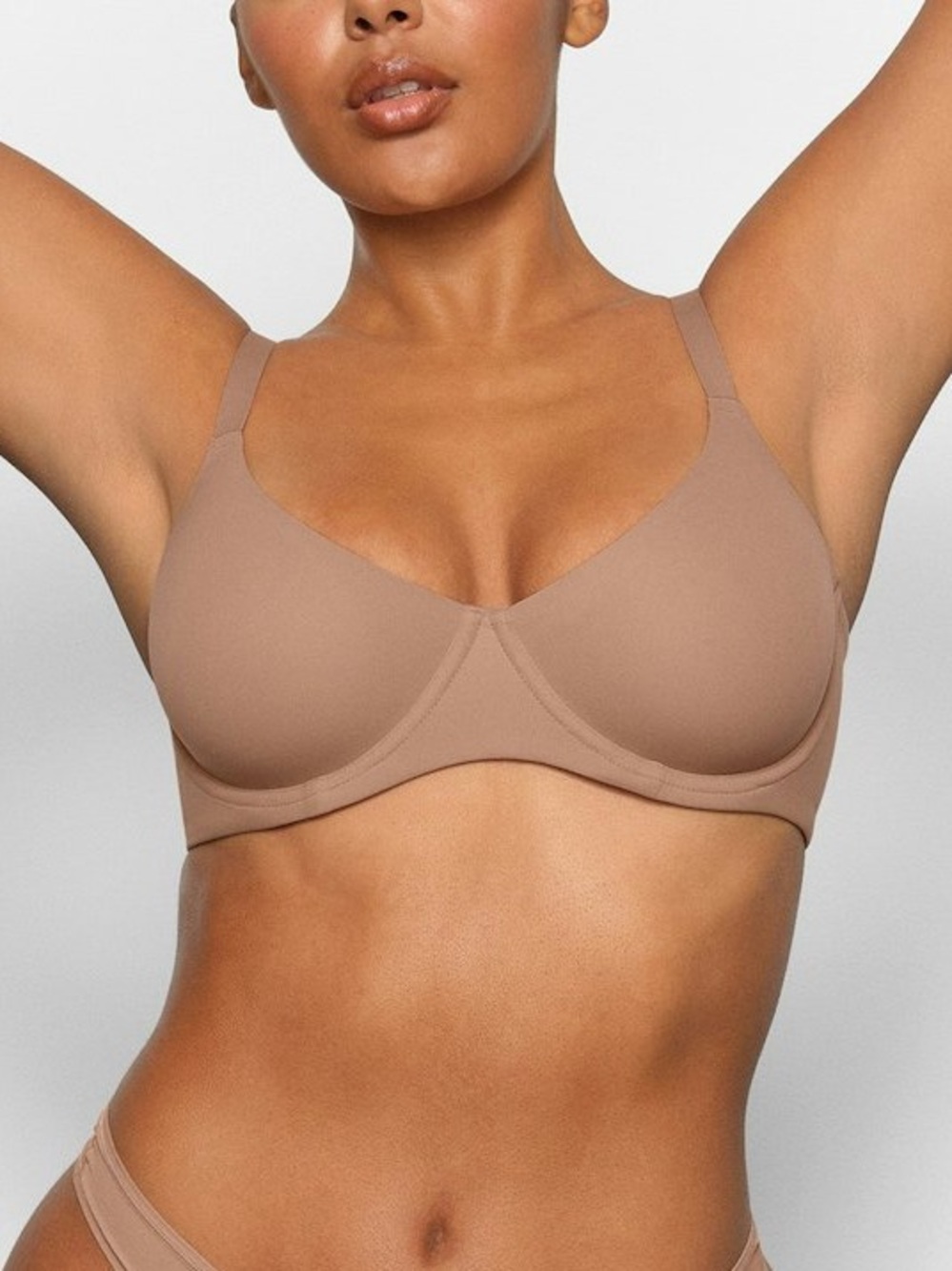 SKIMS Smoothing Full Coverage Bra Sienna 34DD NWT‎